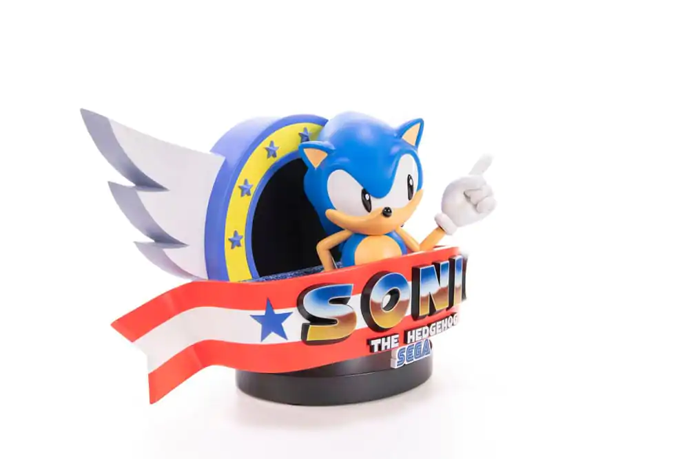 Sonic the Hedgehog Sonic Title Screen szobor figura 21 cm termékfotó