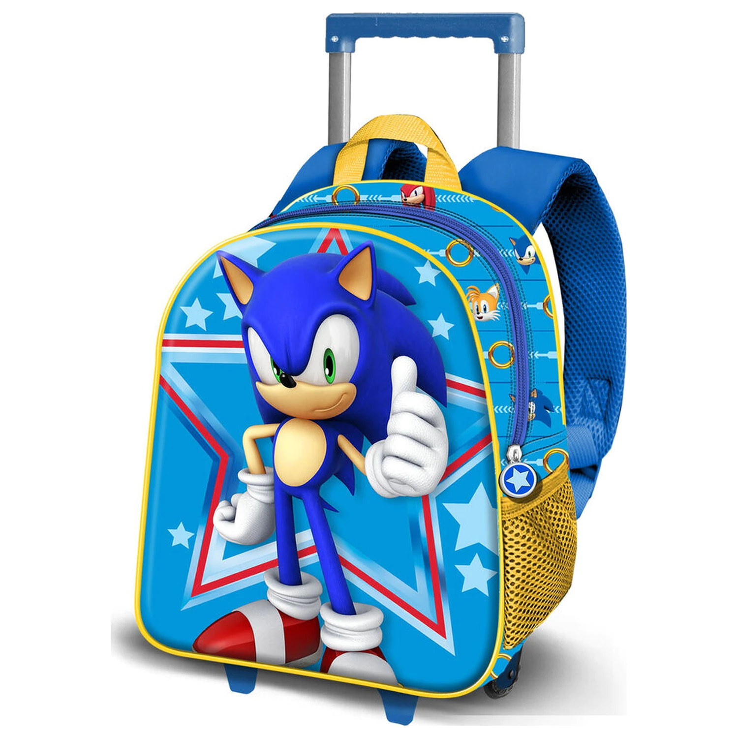 Sonic the Hedgehog Star 3D gurulós táska 31cm termékfotó