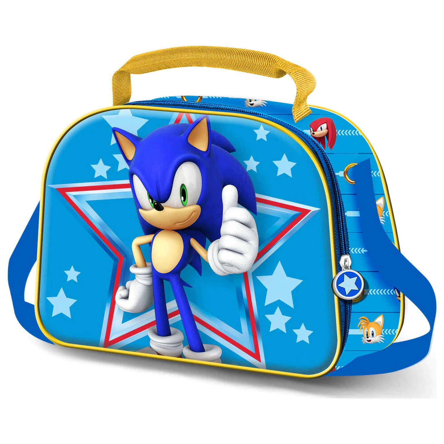 Sonic the Hedgehog Star 3D uzsonnás táska termékfotó