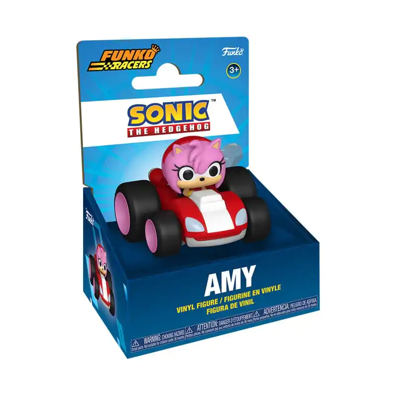 Sonic The Hedgehog Super Racers Diecast figura Amy Rose 5 cm termékfotó
