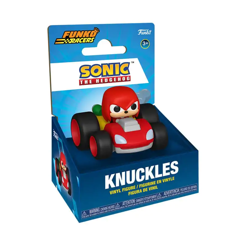 Sonic The Hedgehog Super Racers Diecast figura Knuckles 5 cm termékfotó