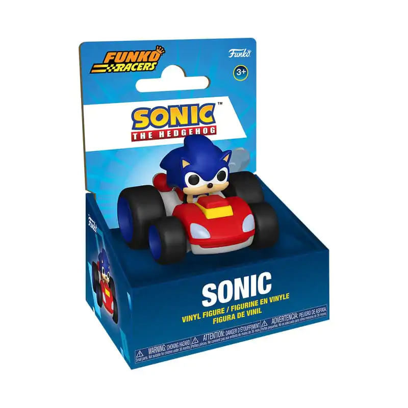 Sonic The Hedgehog Super Racers Diecast figura Sonic 5 cm termékfotó