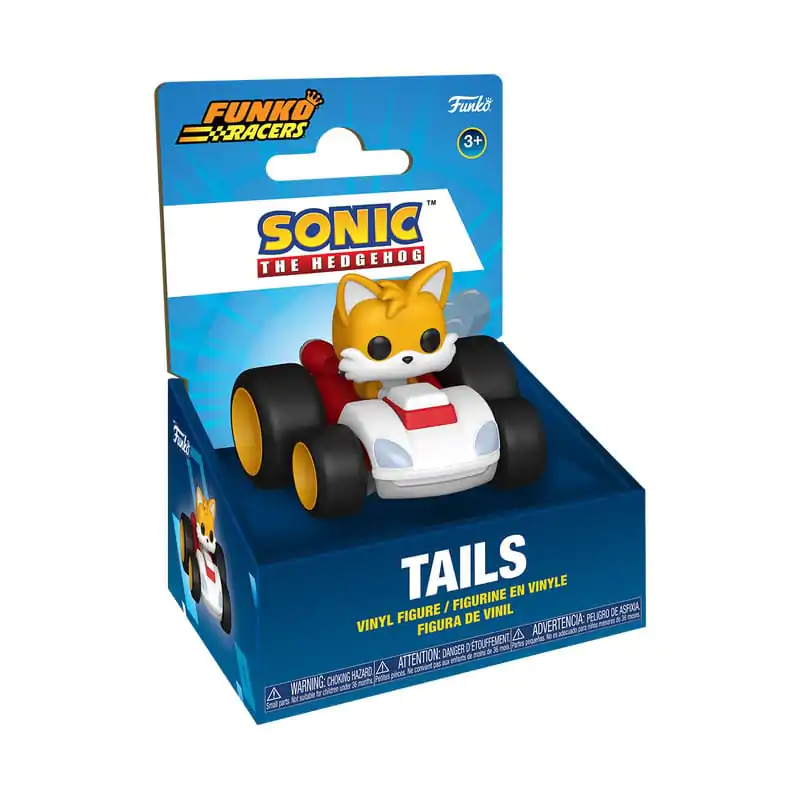 Sonic The Hedgehog Super Racers Diecast figura Tails 5 cm termékfotó