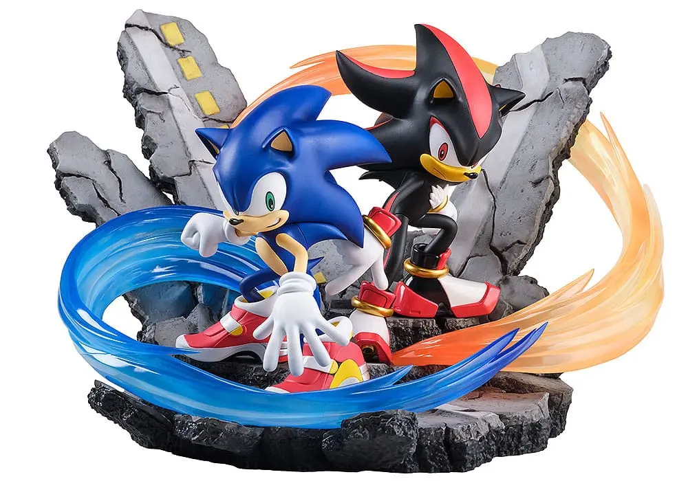 Sonic the Hedgehog Super Situation Figure Sonic Adventure 2 szobor figura 21 cm termékfotó