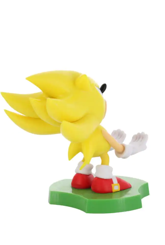 Sonic the Hedgehog Mini Cable Guy Earbuds/okosóra tartó figura Super Sonic 10cm termékfotó