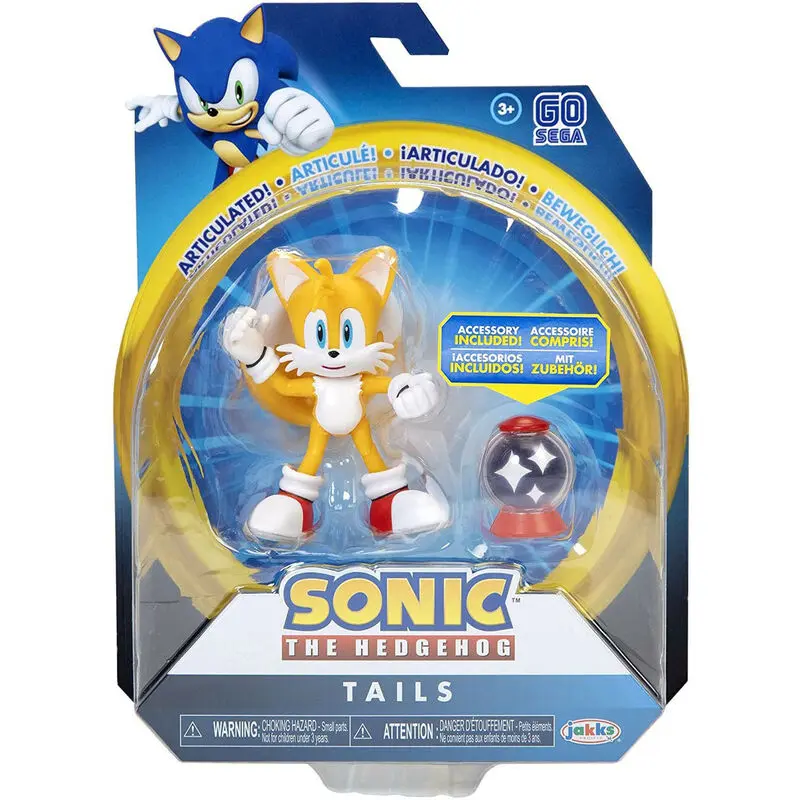 Sonic The Hedgehog Tails figura 9cm termékfotó