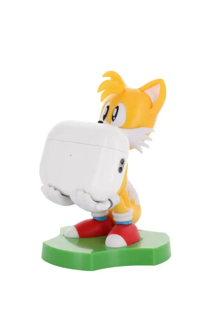 Sonic the Hedgehog Mini Cable Guy Earbuds/okosóra tartó figura Tails 10 cm termékfotó