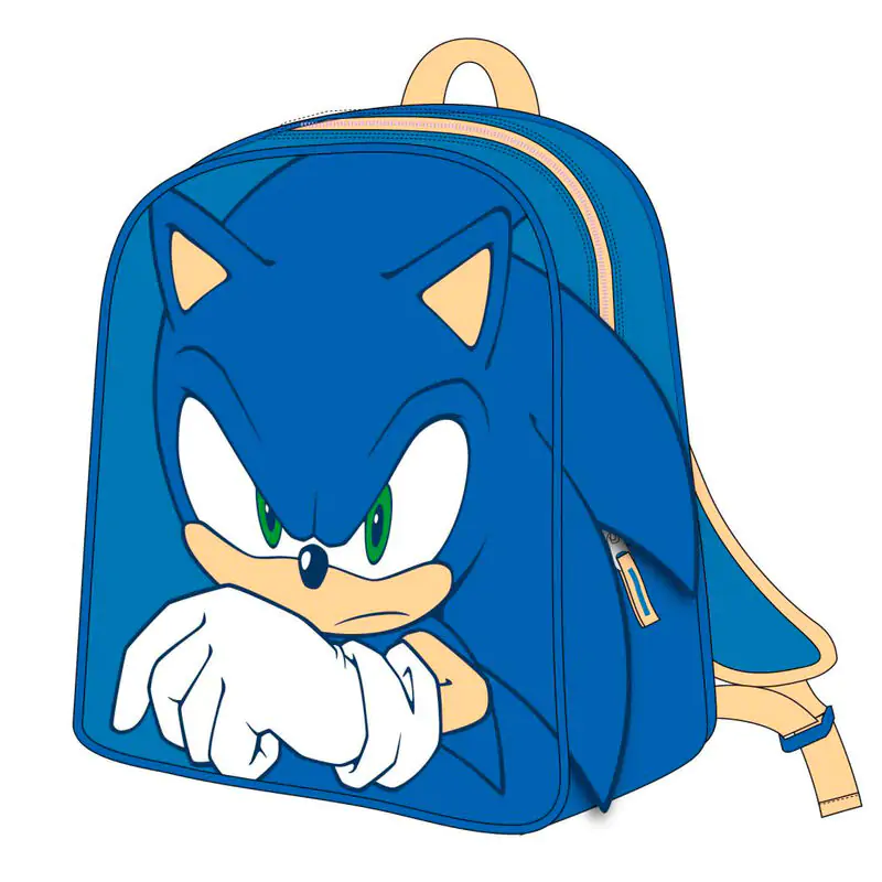 Sonic the Hedgehog táska hátizsák 27cm termékfotó