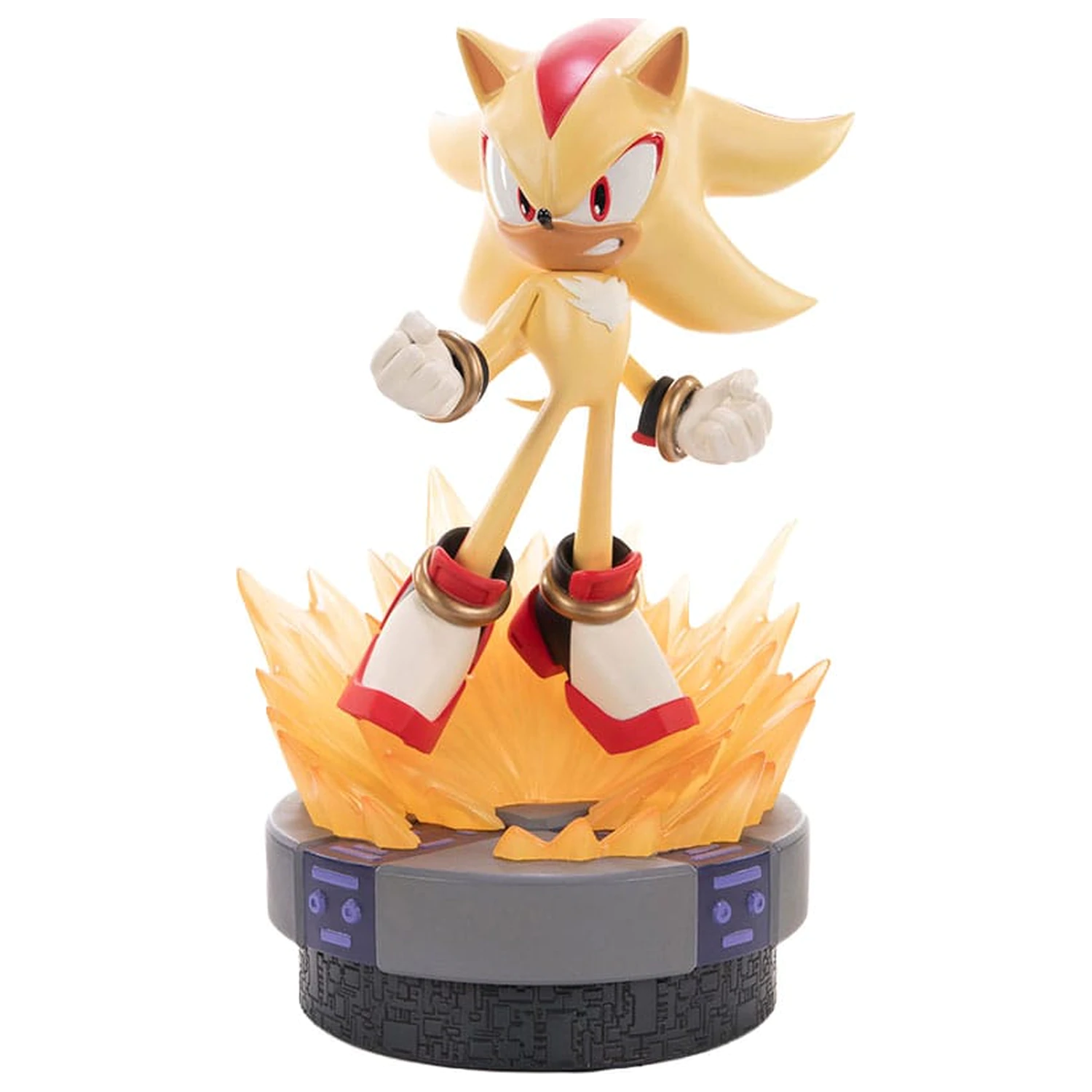 Sonic the Hedgehog The Ultimate Life Form szobor figura Super Shadow Standard Edition 32 cm termékfotó