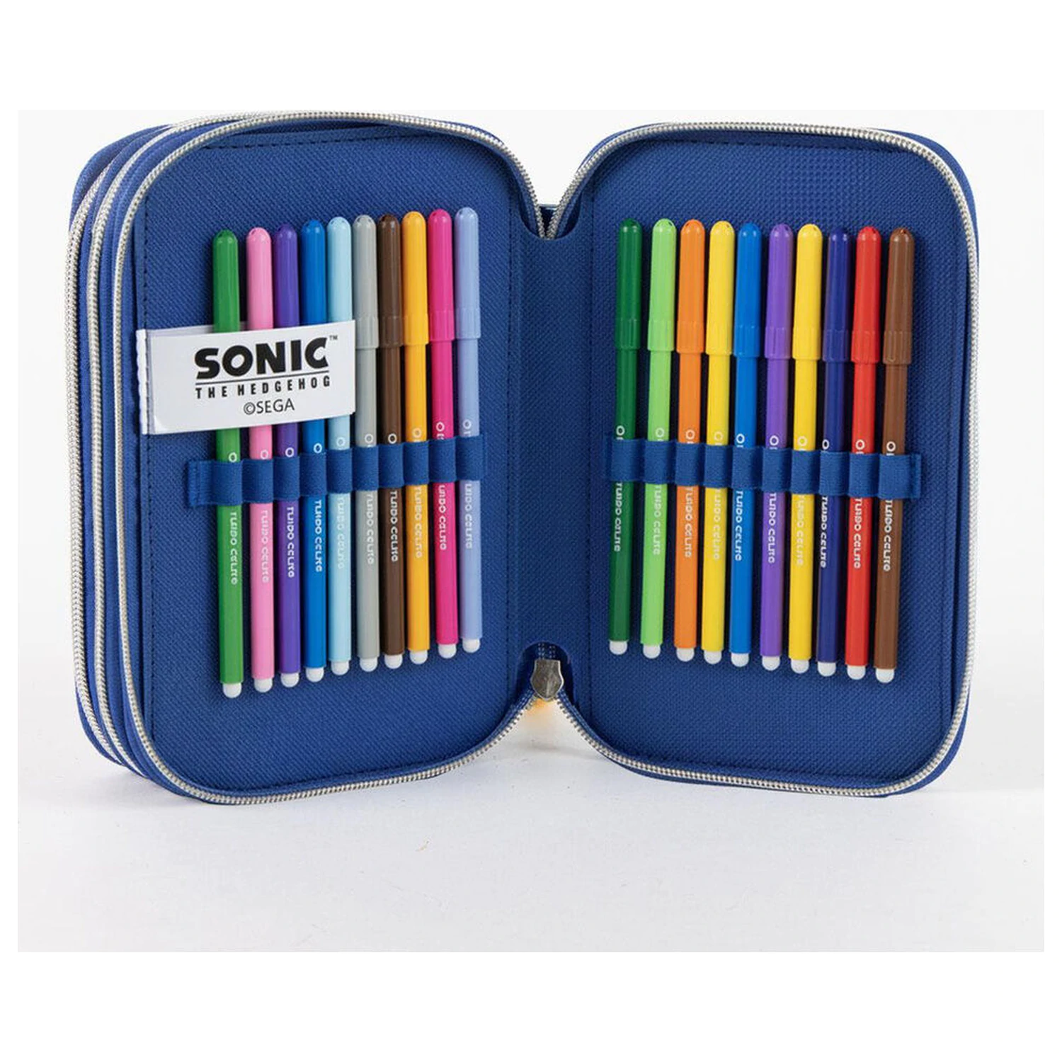 Sonic the Hedgehog töltött tripla tolltartó termékfotó