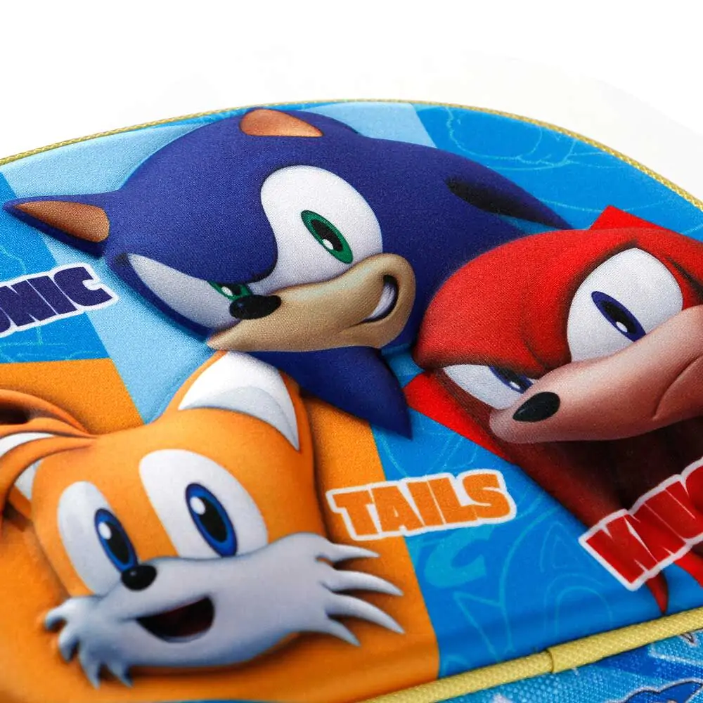 Sonic the Hedgehog Trio 3D uzsonnás táska termékfotó