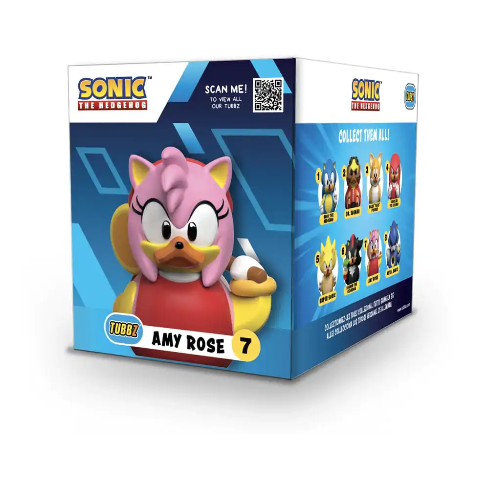 Sonic - The Hedgehog Tubbz Amy Rose Boxed Edition PVC figura 10 cm termékfotó