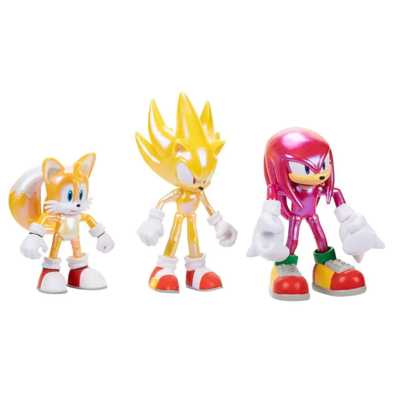 Sonic the Hedgehog Ultimate Team Up 3db-os figura csomag 10cm termékfotó