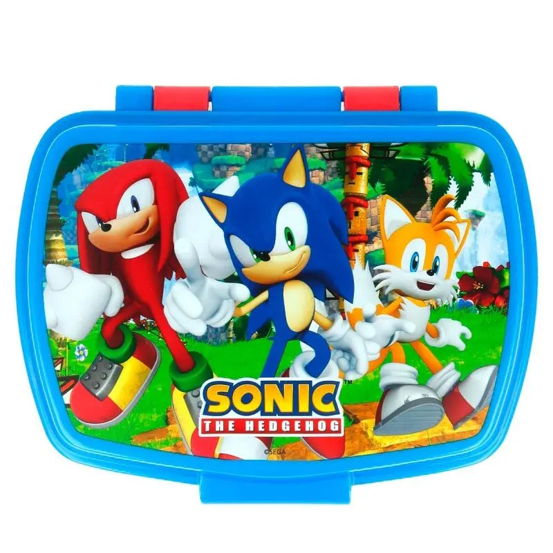 Sonic the Hedgehog uzsonnás doboz étkészlet termékfotó