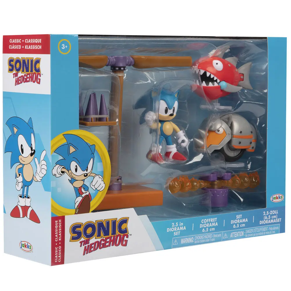 Sonic The Hedgehog wave 2 diorama csomag 6cm termékfotó