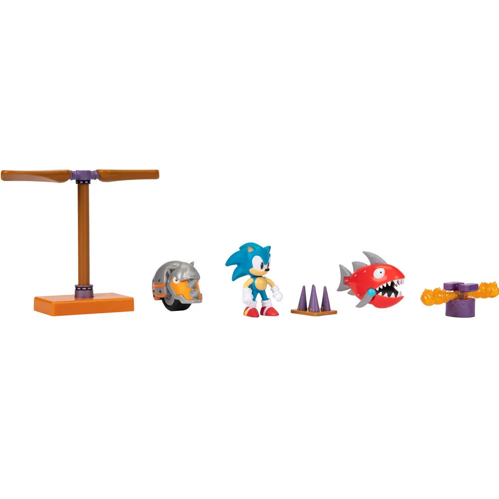 Sonic The Hedgehog wave 2 diorama csomag 6cm termékfotó