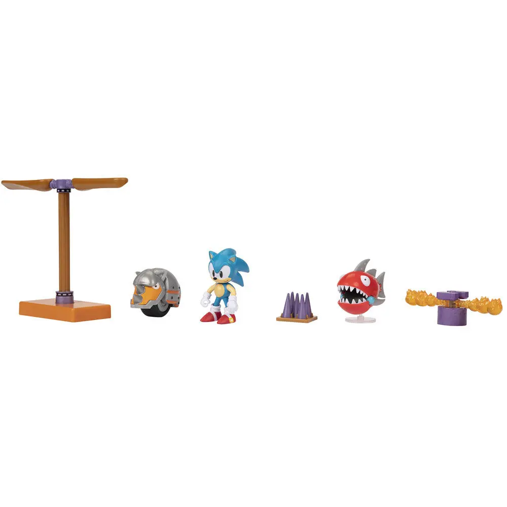 Sonic The Hedgehog wave 2 diorama csomag 6cm termékfotó