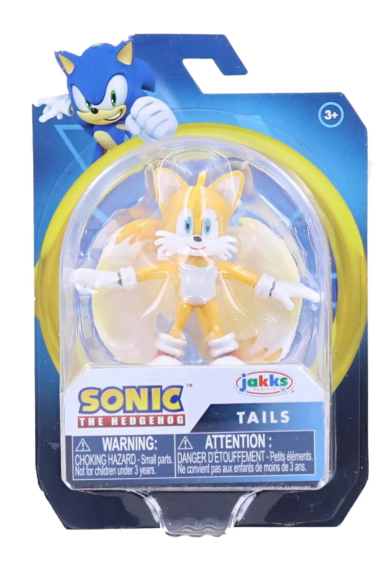 Sonic The Hedgehog Wave 8 Tails figura 6cm termékfotó
