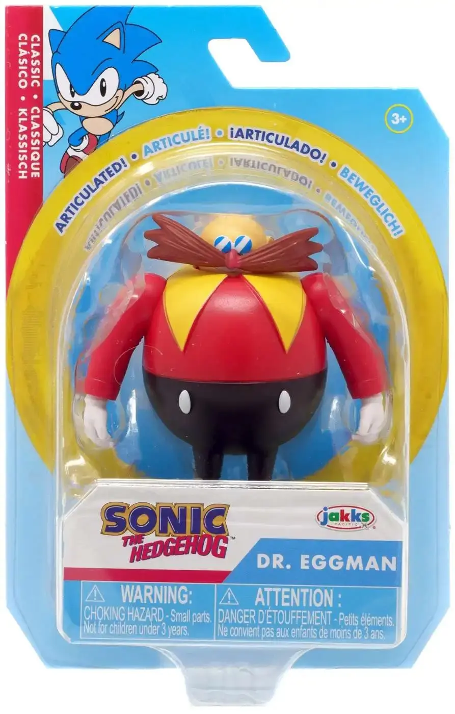 Sonic The Hedgehog Wave 8 Dr Eggman figura 6 cm termékfotó