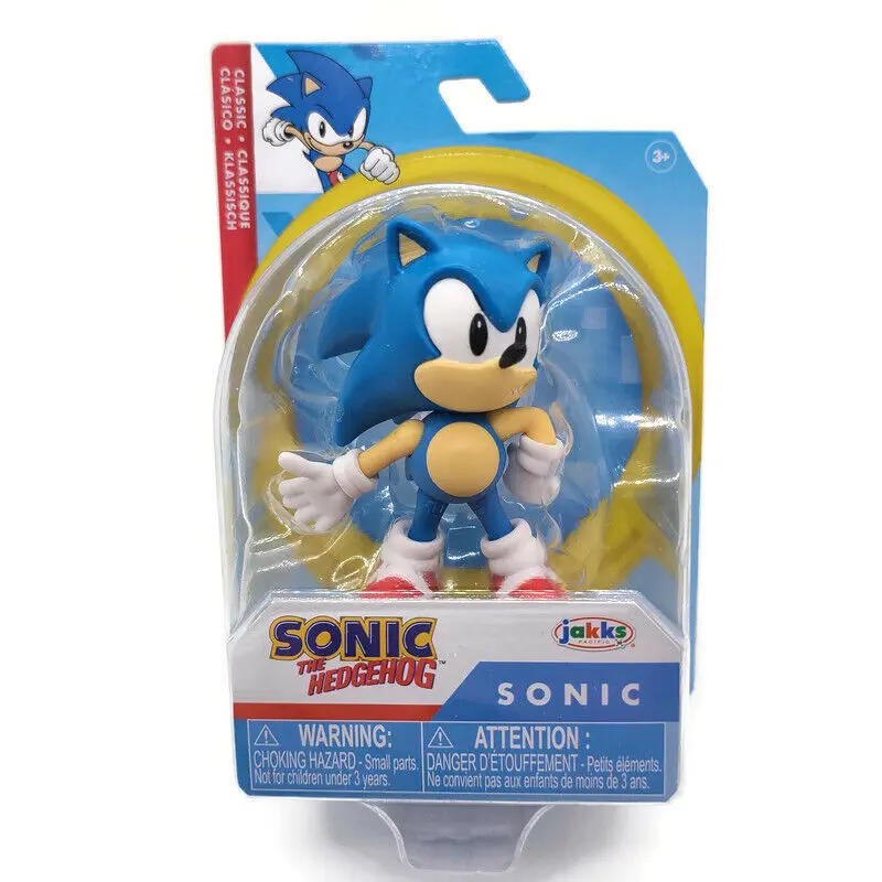 Sonic The Hedgehog Wave 8 Sonic figura 6 cm termékfotó