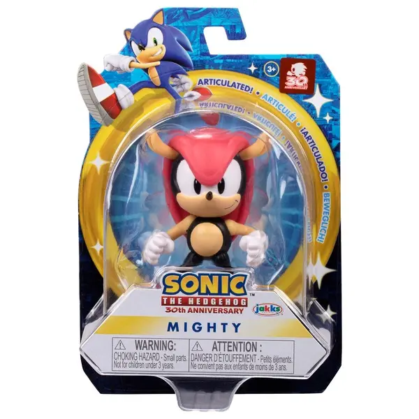 Sonic The Hedgehog Wave 9 Mighty figura 6 cm termékfotó