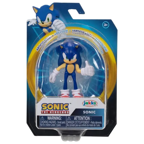 Sonic The Hedgehog Wave 9 Sonic figura 6 cm termékfotó