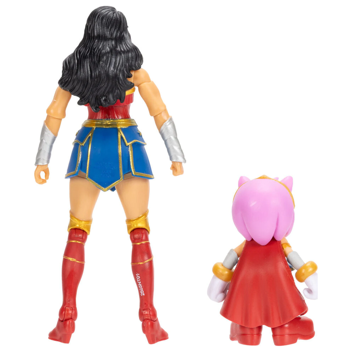 Sonic The Hedgehog x Dc Comics Amy & Wonder Woman figura termékfotó