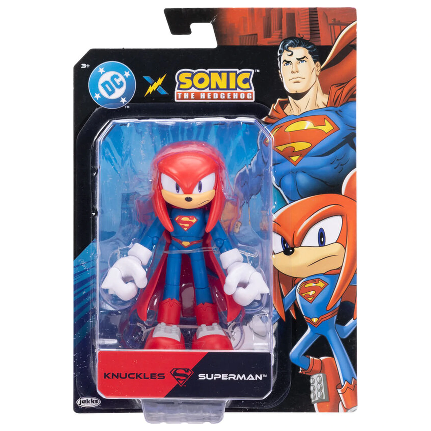 Sonic The Hedgehog x Dc Comics Knuckles figura 13cm termékfotó