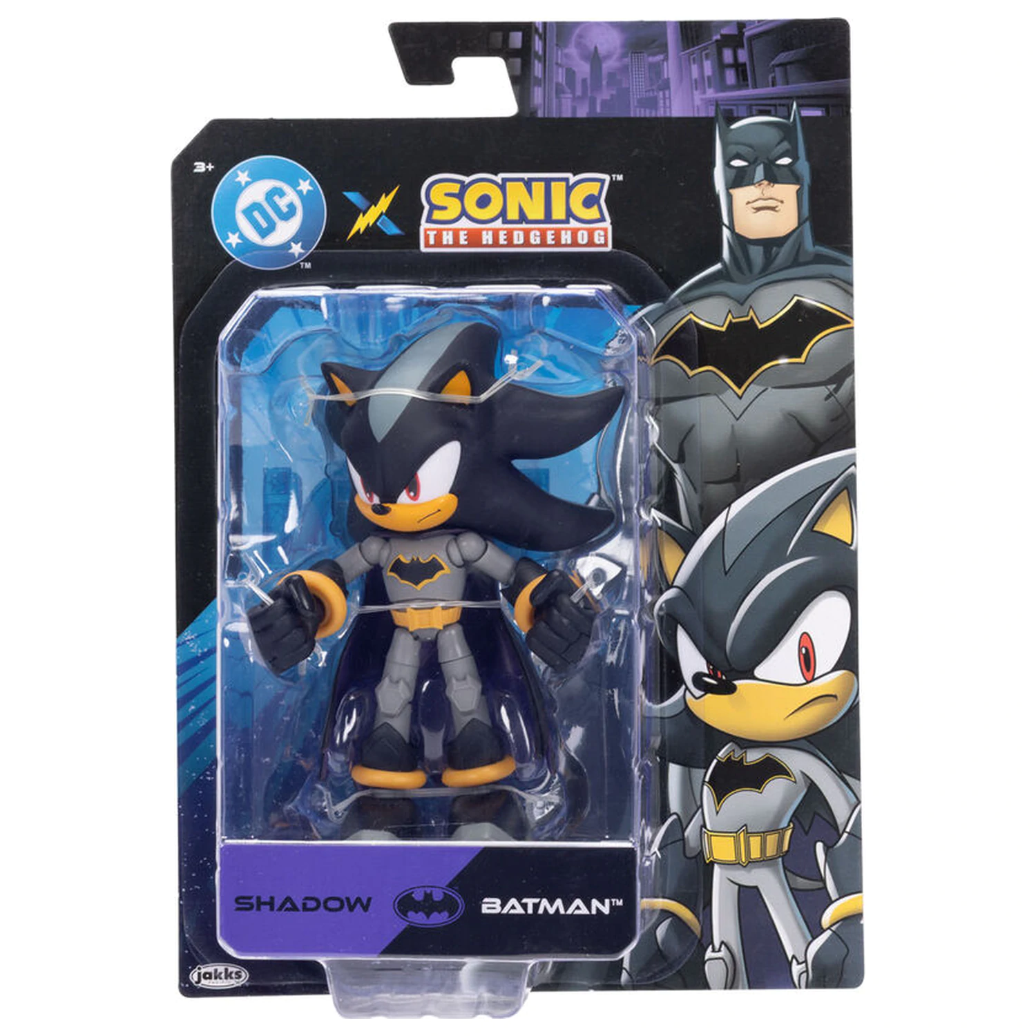 Sonic The Hedgehog x Dc Comics Shadow figura 13cm termékfotó