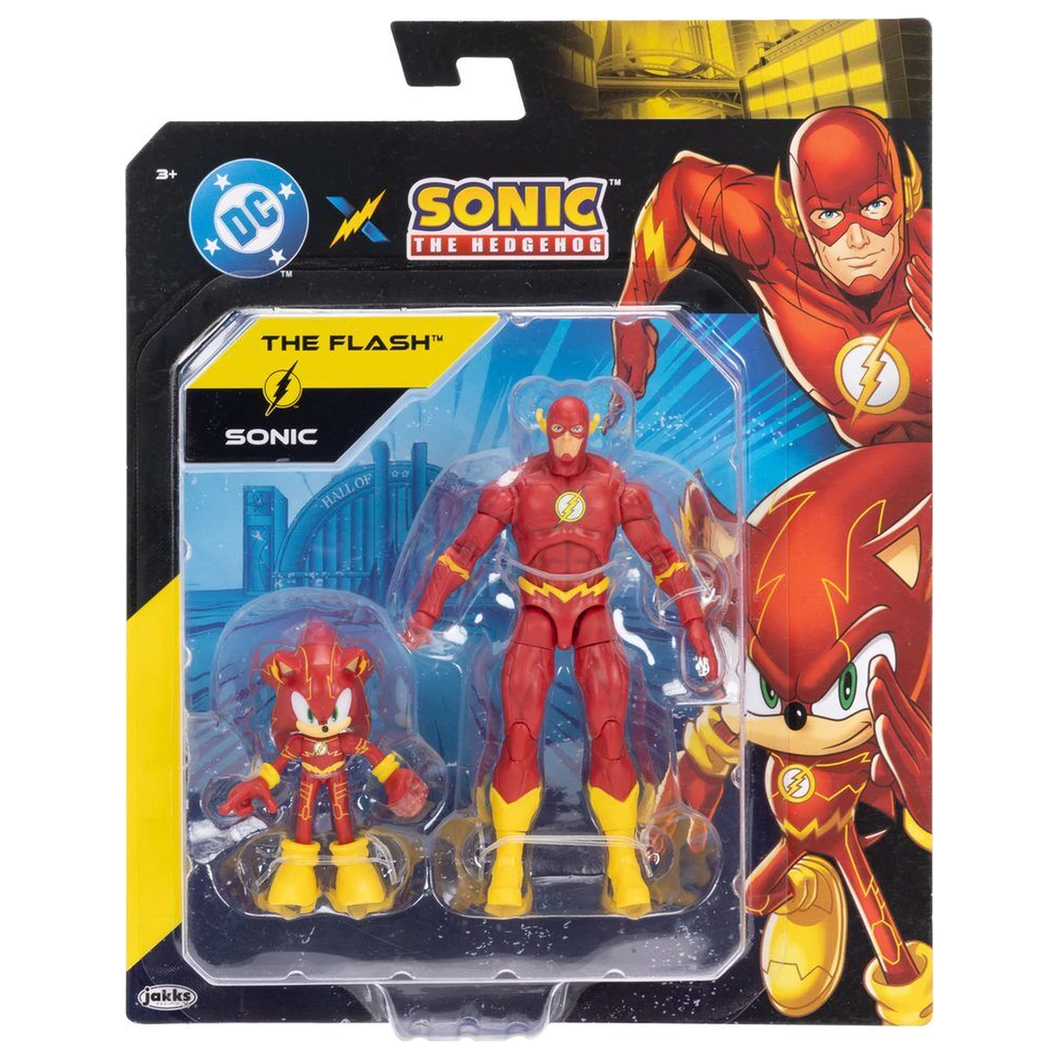 Sonic The Hedgehog x Dc Comics The Flash & Sonic figura termékfotó