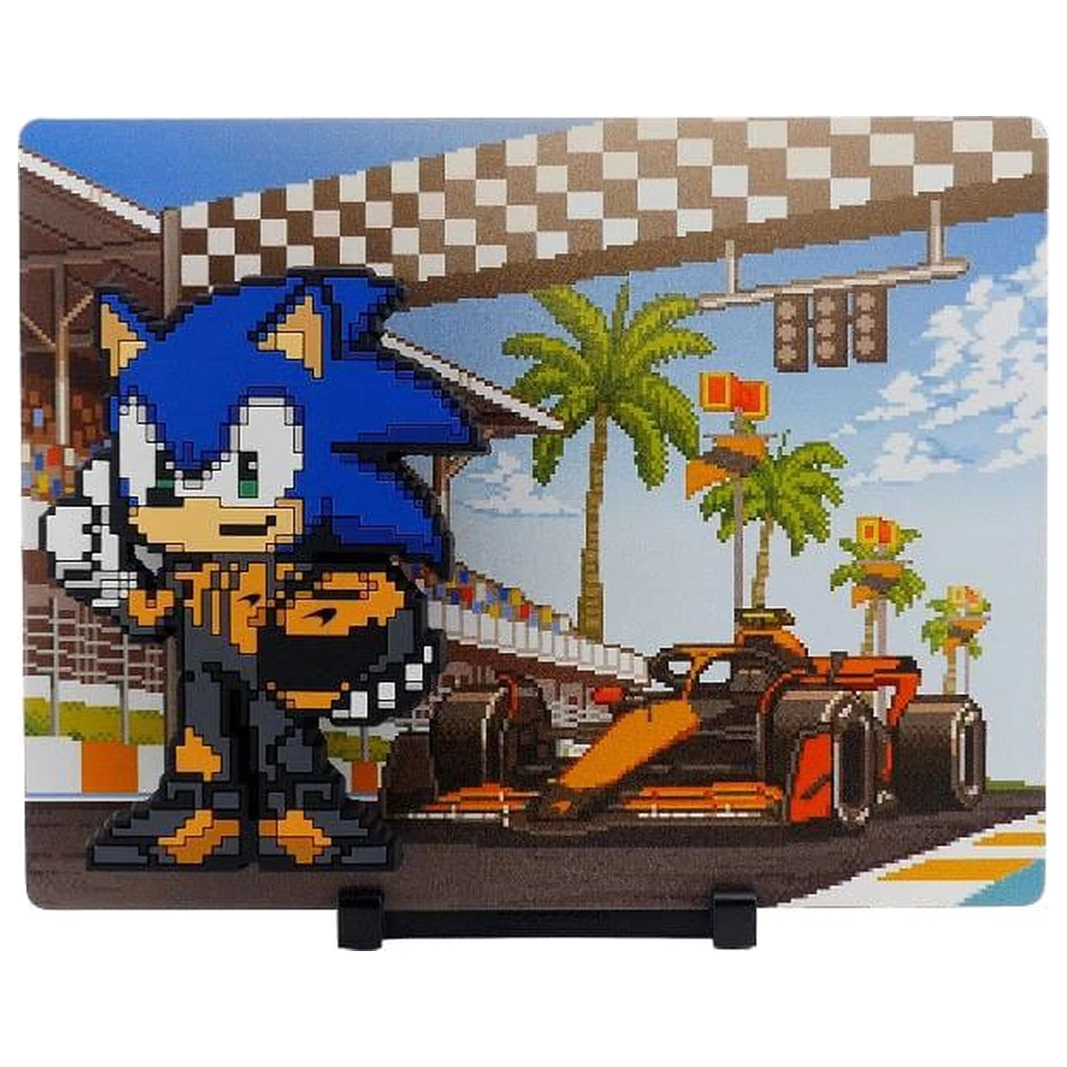 Sonic The Hedgehog x McLaren FiGGYZ gyűjthető hűtőmágnes Sonic McLaren 35th Anniversary 9 cm termékfotó