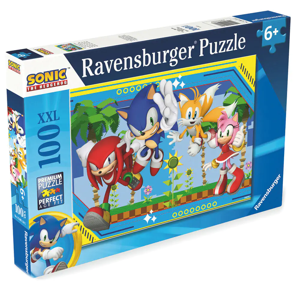 Sonic the Hedgehog XXL puzzle 100db-os termékfotó