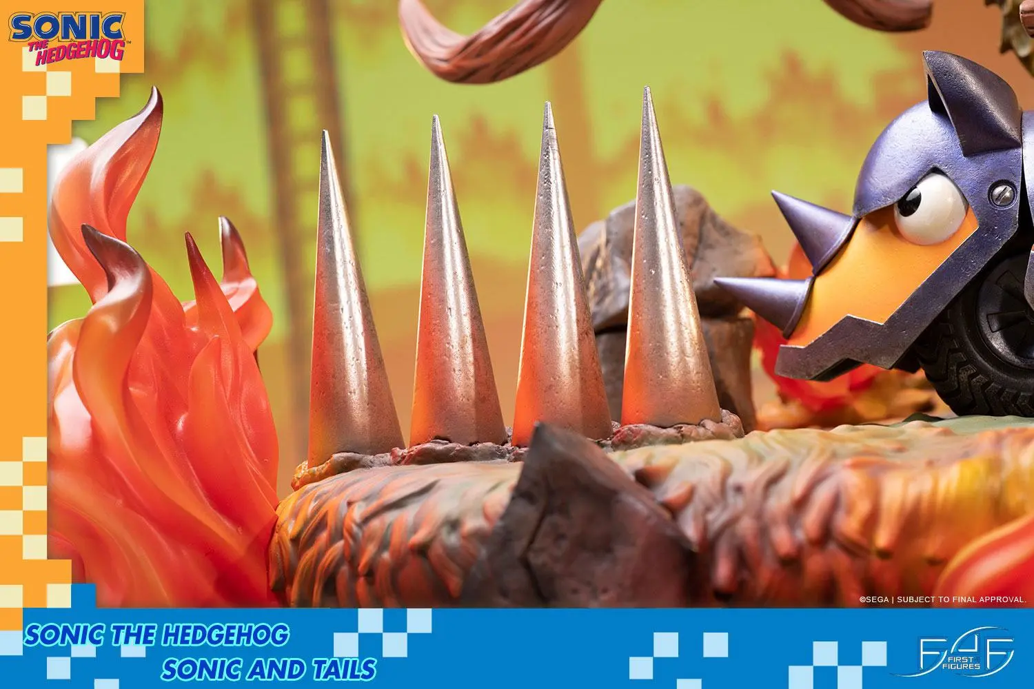 Sonic the HedgehogSonic &amp; Tails szobor figura 51 cm termékfotó