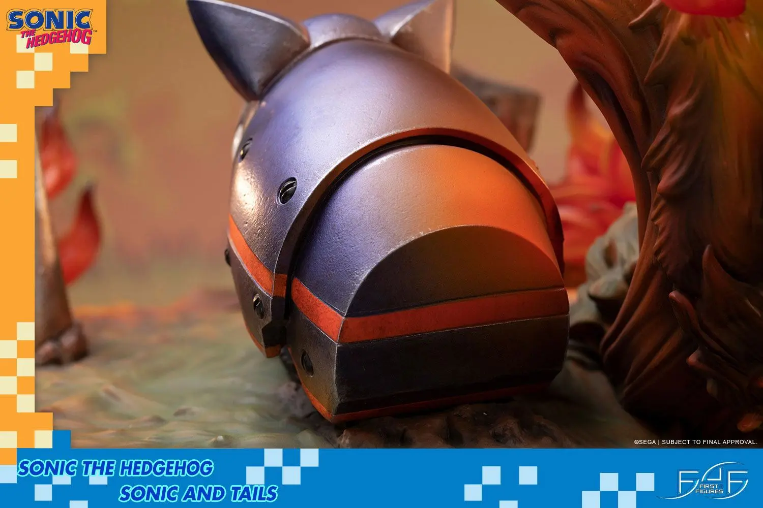 Sonic the HedgehogSonic &amp; Tails szobor figura 51 cm termékfotó