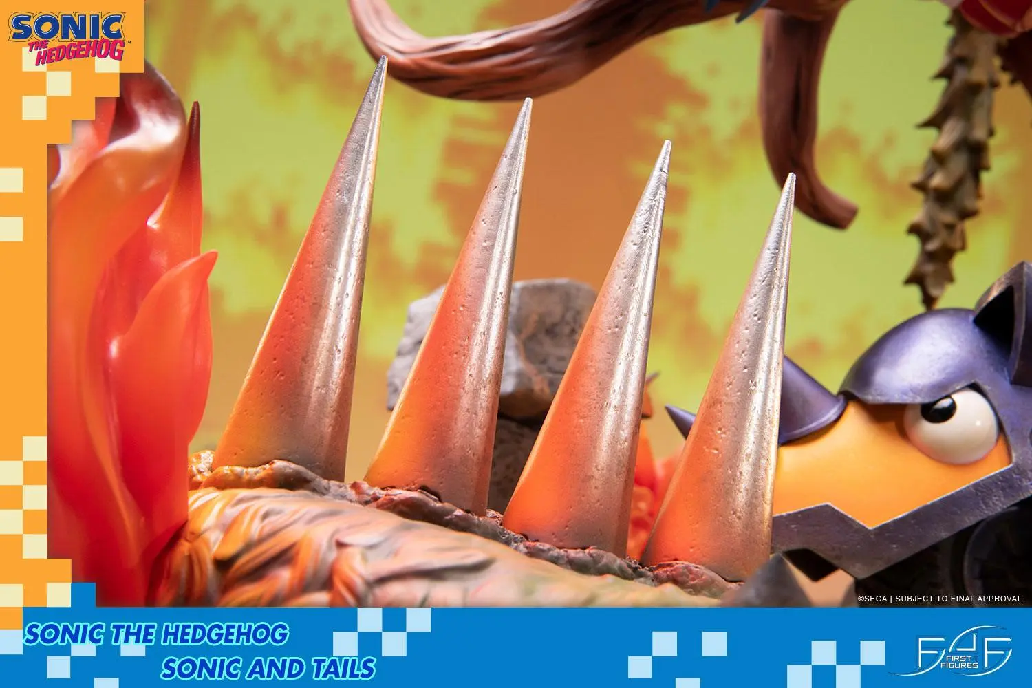 Sonic the HedgehogSonic &amp; Tails szobor figura 51 cm termékfotó