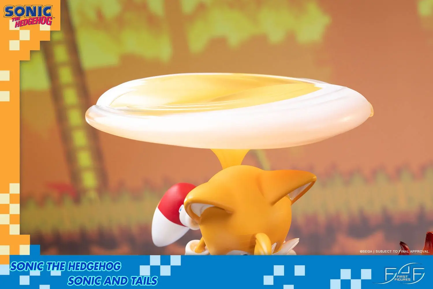 Sonic the HedgehogSonic &amp; Tails szobor figura 51 cm termékfotó