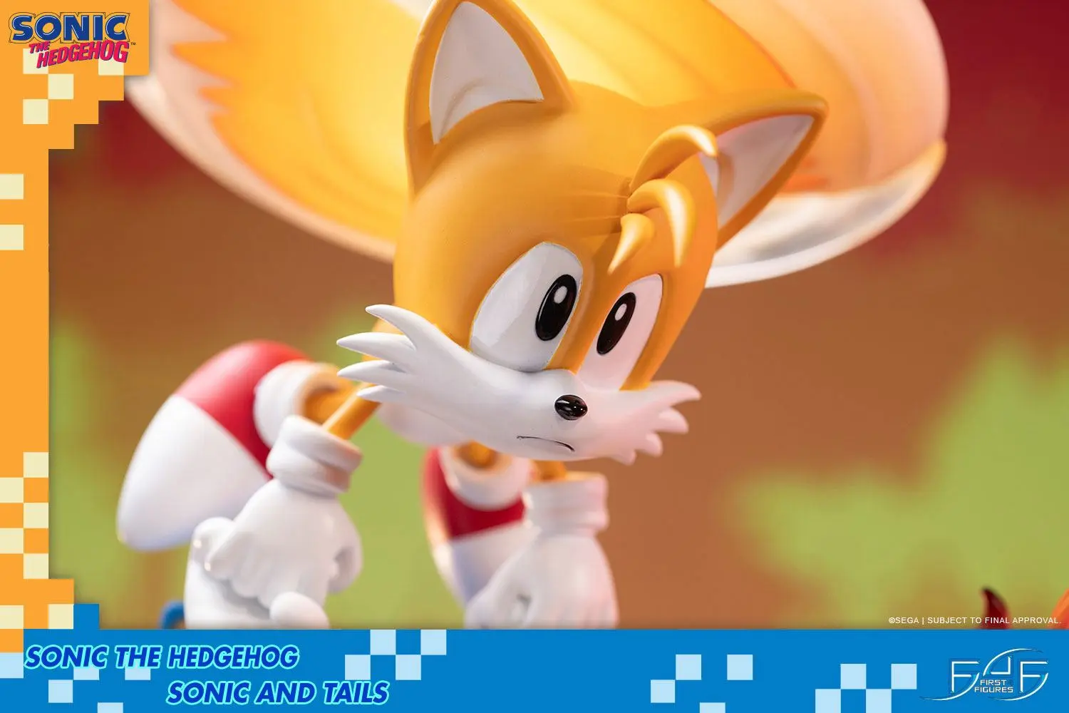 Sonic the HedgehogSonic &amp; Tails szobor figura 51 cm termékfotó