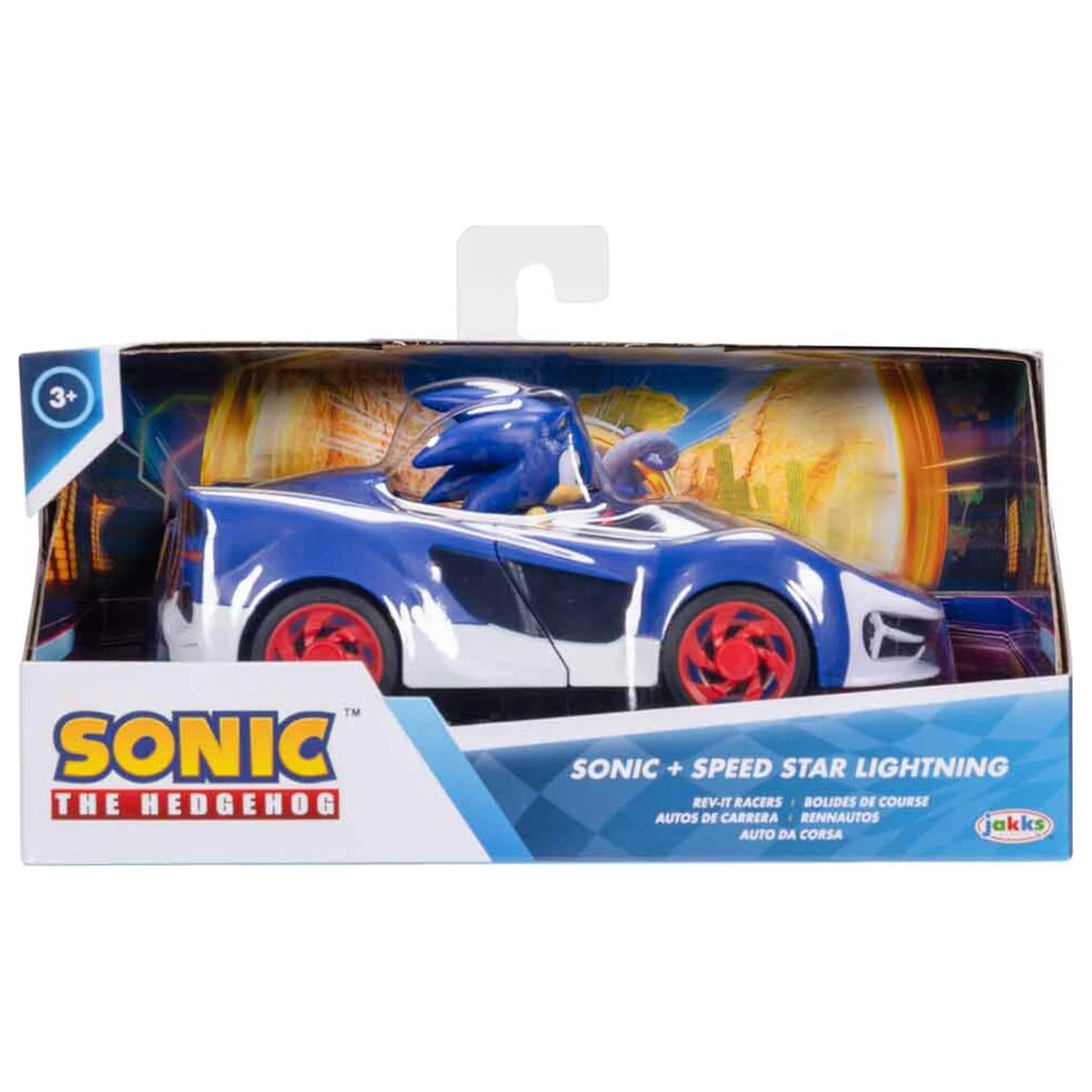 Sonic the Hedhehog Sonic jármű és figura termékfotó