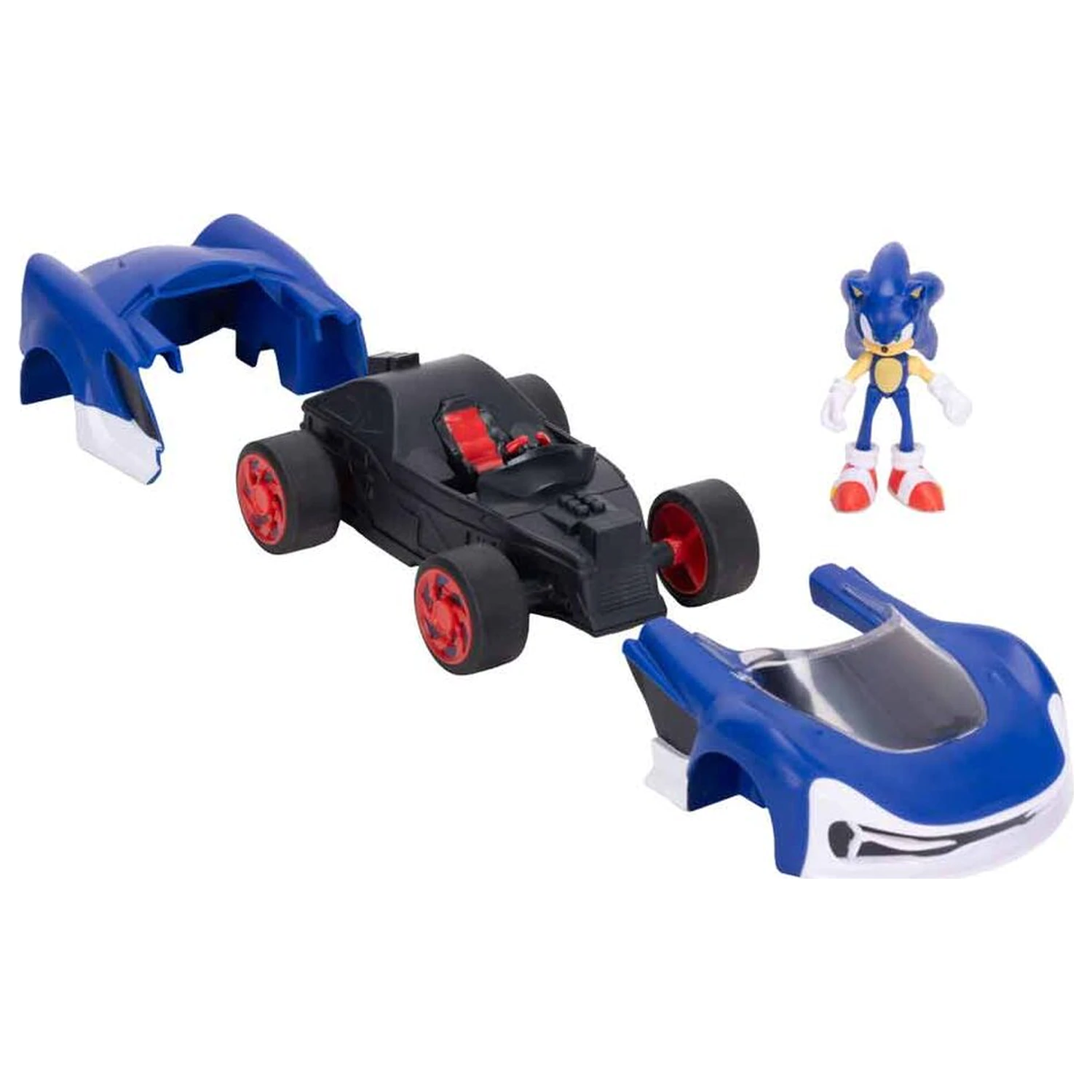 Sonic the Hedhehog Sonic jármű és figura termékfotó