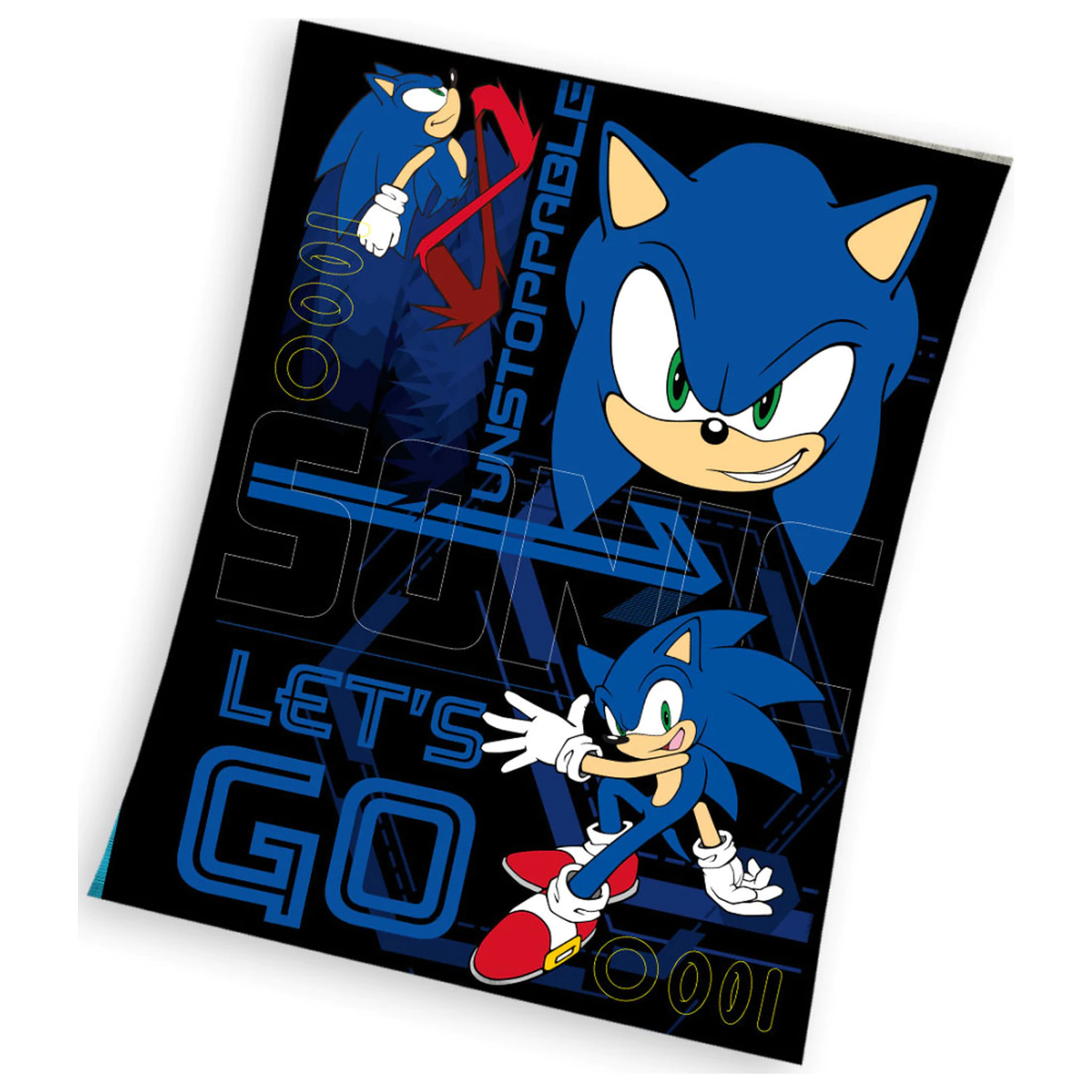 Sonic Unstoppable polár takaró termékfotó