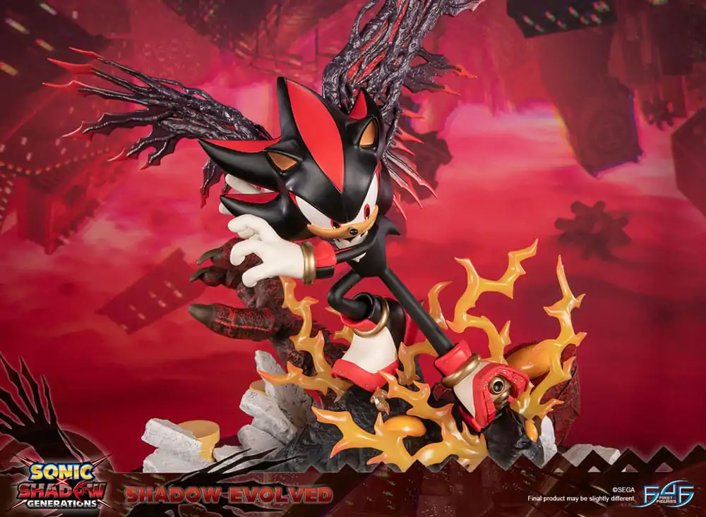 Sonic X Shadow Generations Shadow Evolved szobor figura 58 cm termékfotó