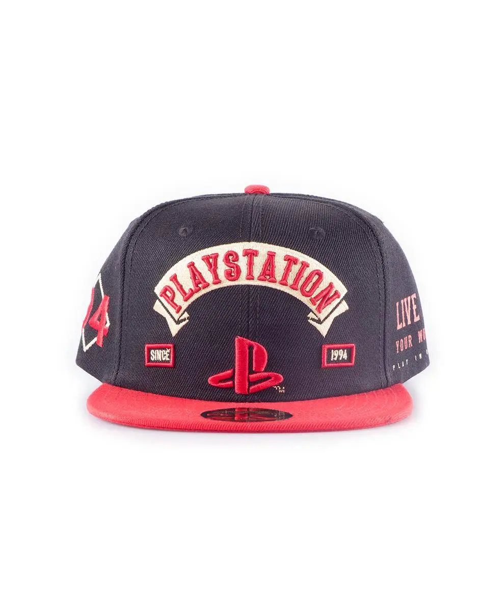 Sony PlayStation Biker Snap Back Logo baseball sapka termékfotó