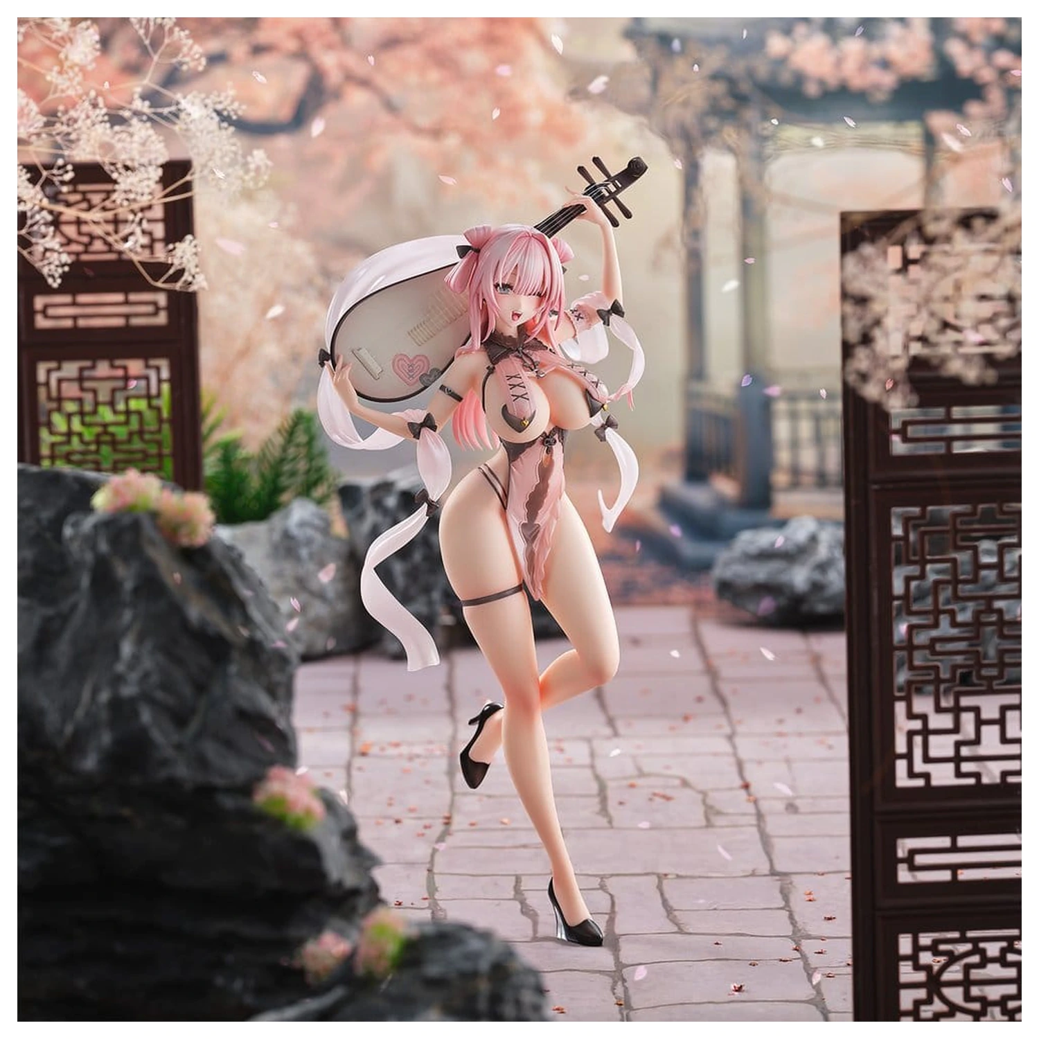 Soujihougu Illustration PVC figura Hagoromo China Mingming 28 cm termékfotó