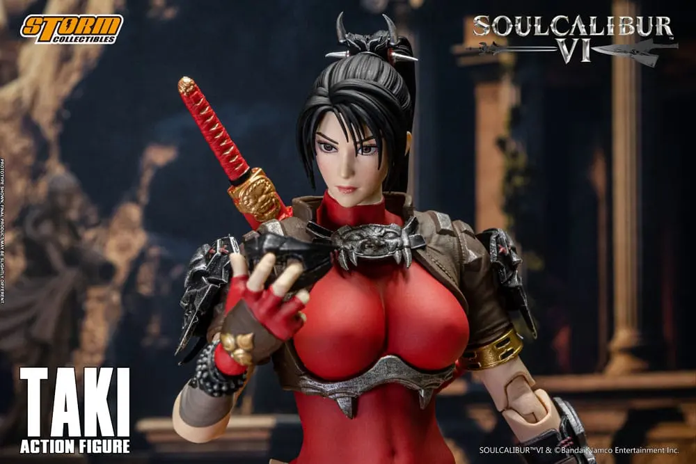 Soul Calibur VI 1/12 Taki akciófigura 18 cm termékfotó
