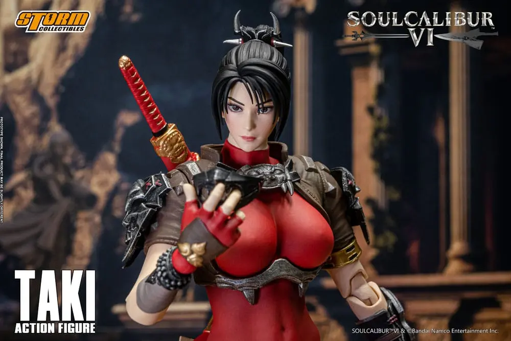 Soul Calibur VI 1/12 Taki akciófigura 18 cm termékfotó
