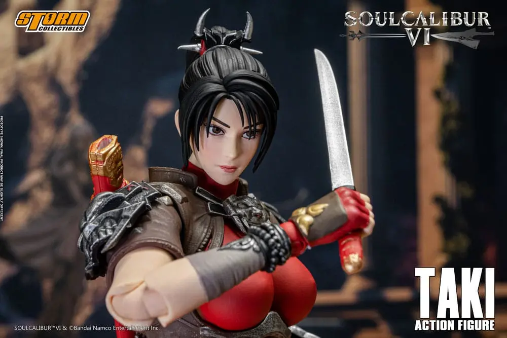 Soul Calibur VI 1/12 Taki akciófigura 18 cm termékfotó