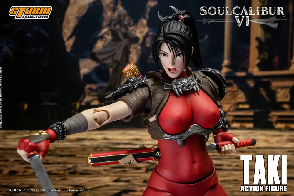 Soul Calibur VI 1/12 Taki akciófigura 18 cm termékfotó