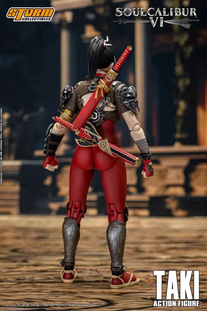 Soul Calibur VI 1/12 Taki akciófigura 18 cm termékfotó