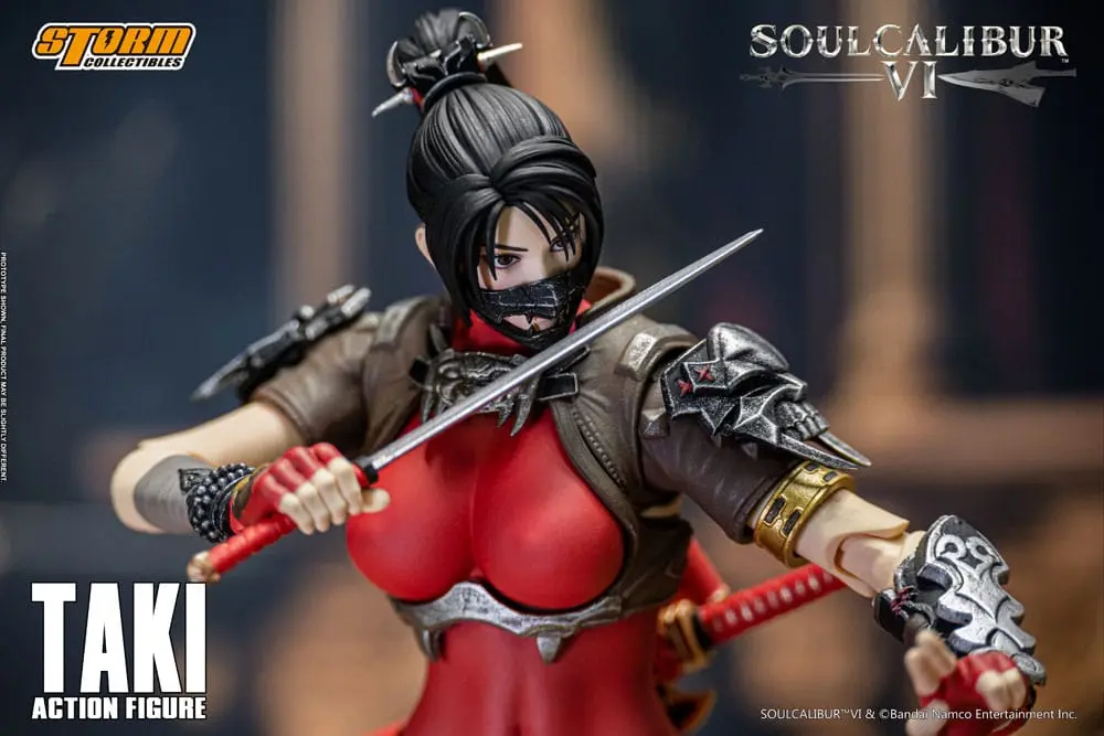 Soul Calibur VI 1/12 Taki akciófigura 18 cm termékfotó