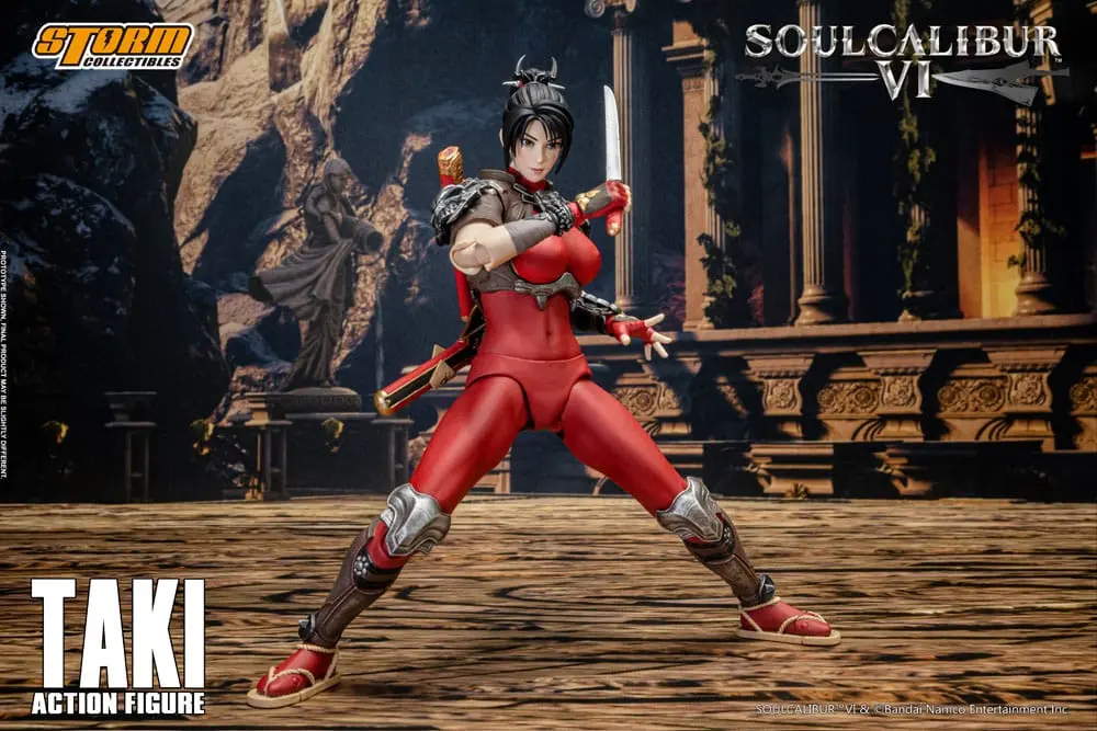 Soul Calibur VI 1/12 Taki akciófigura 18 cm termékfotó